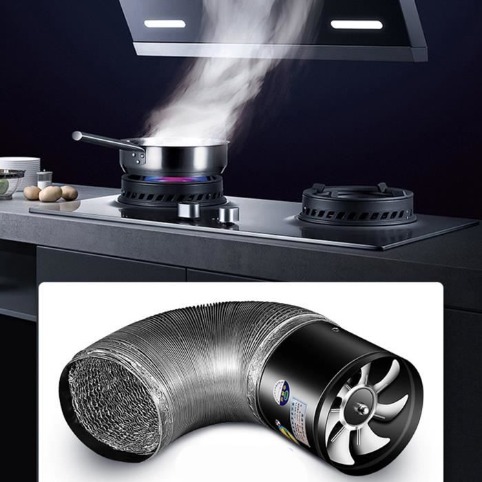 EJ.life Ventilateur de conduit métallique Ventilateur de conduit