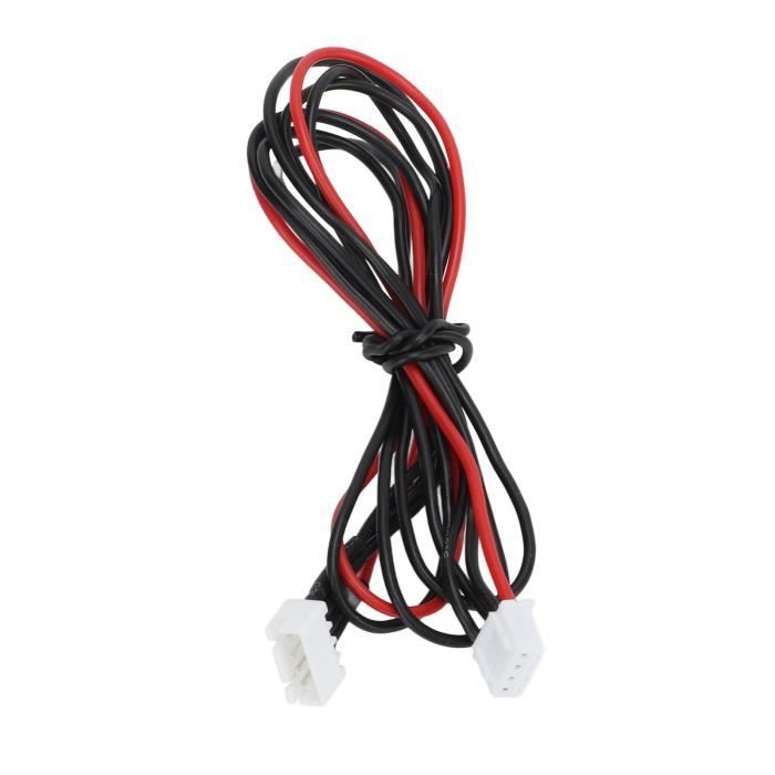 Sourcing Map Lot De 4 Câbles D'extension Pour Prise D'équilibrage De Batterie 3S – Pour Voiture RC Et Avions Télécommandés – Silicone 22 AWG – Longueur 11 Cm