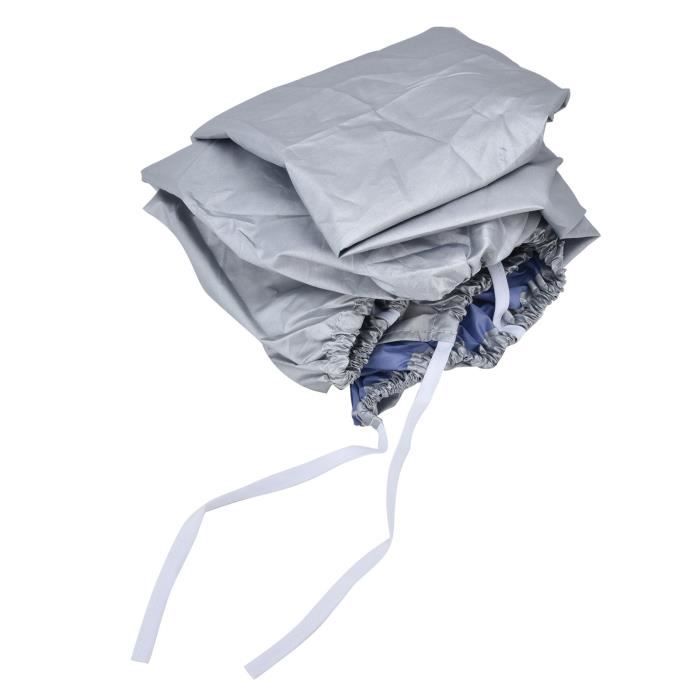 Housse De Protection Pour Climatiseur Extérieur - Imperméable Anti-poussière, 6 Tailles, Tissu Oxford Argent | Couverture Hiver - 9