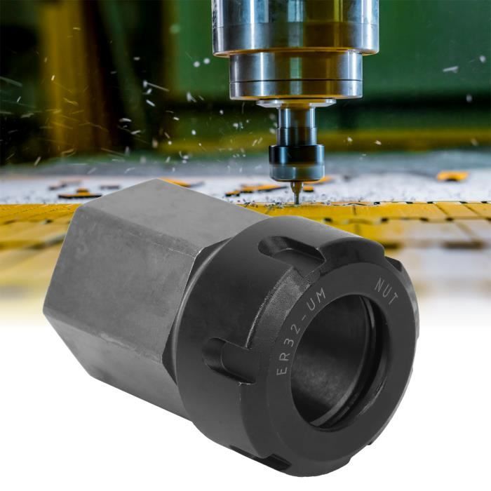 Bloc De Pince ER32 Carré En Acier - Pour Machines CNC Et Tours | Usinage Précision | Configurations Rapides