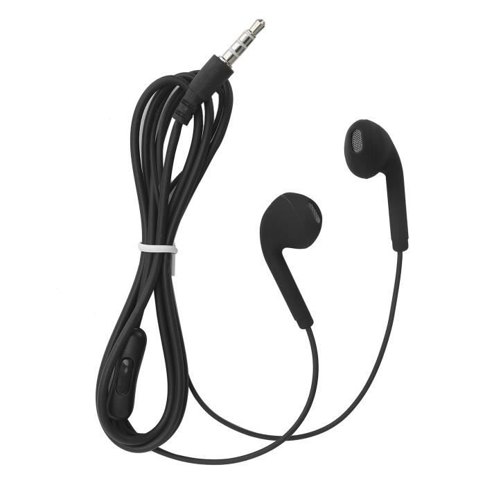 stéréo surround filaire écouteur contrôle du volume basse casque écouteurs  pour pc pour smart phone musique