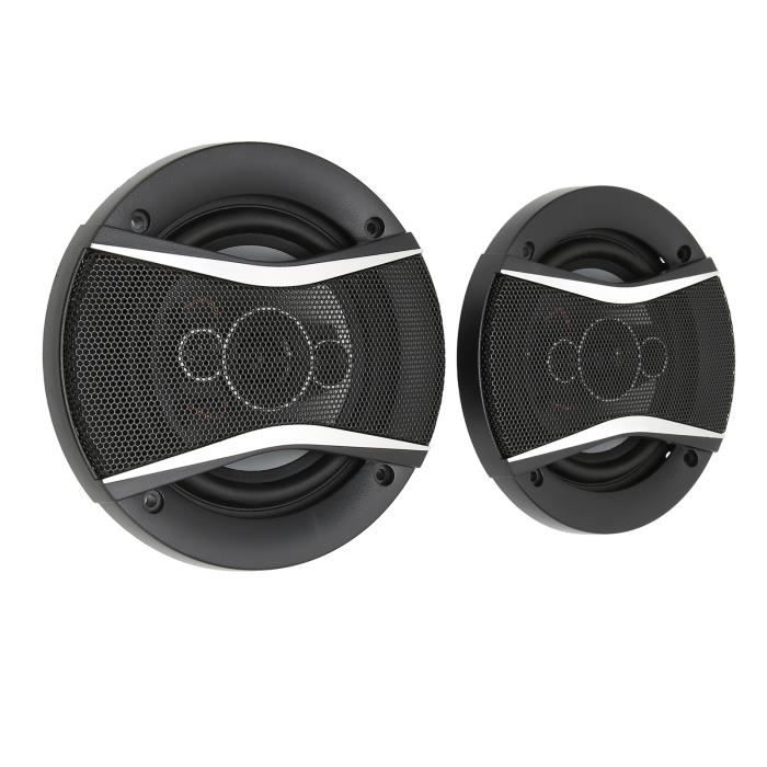 Haut-parleurs de voiture - Tweeters de dôme Mylar 30 mm - 120W Max -  haut-parleurs coaxiaux - Ensemble de haut-parleurs 16,5 cm (CDS6) | Caliber