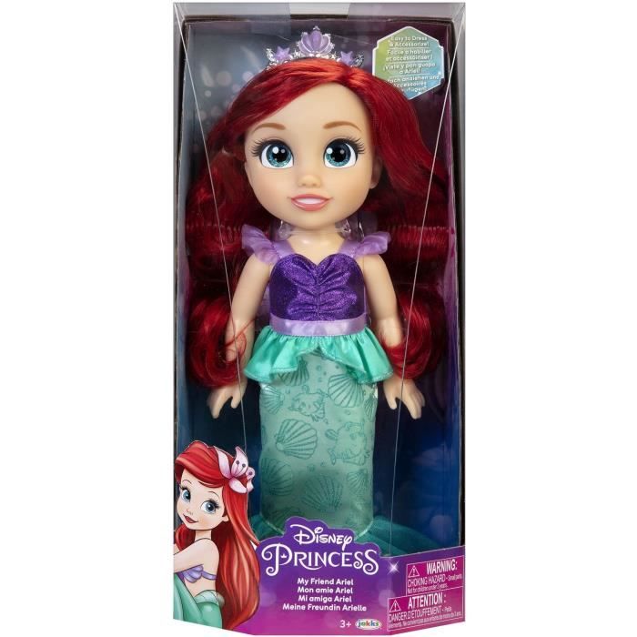 disney princesses - poupée ariel - 38 cm - jakks - 480163