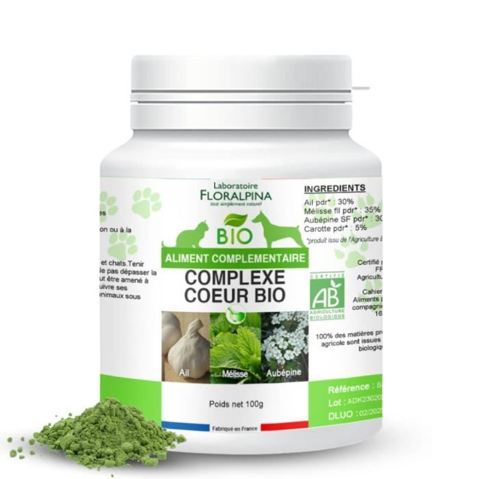 Comparer les prix de Complexe Cœur Bio