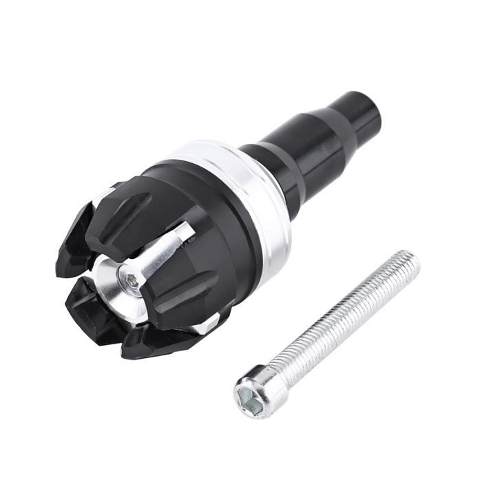 Curseur De Cadre Moto Kit Protecteur Anti-Chute CNC Aluminium - Bouchons Anti-Crash (Or)