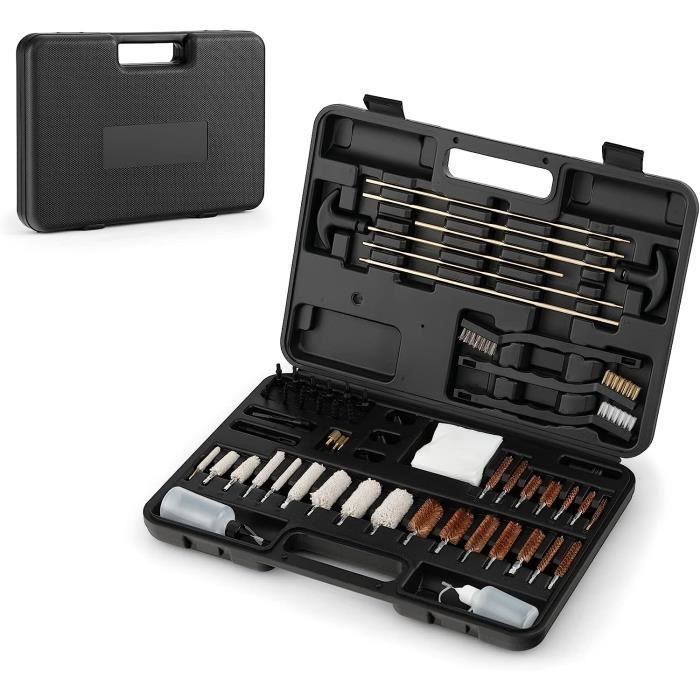 Kit De Nettoyage Universel InTheTarget Pour Armes – Calibres .17 à 12 GA – Neuf