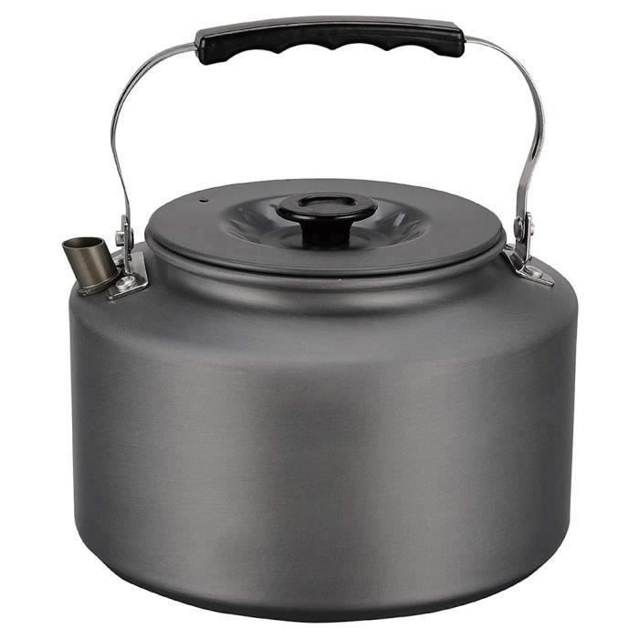 Bouilloire de camping Double poignée verrouillable Compact Camp Tea