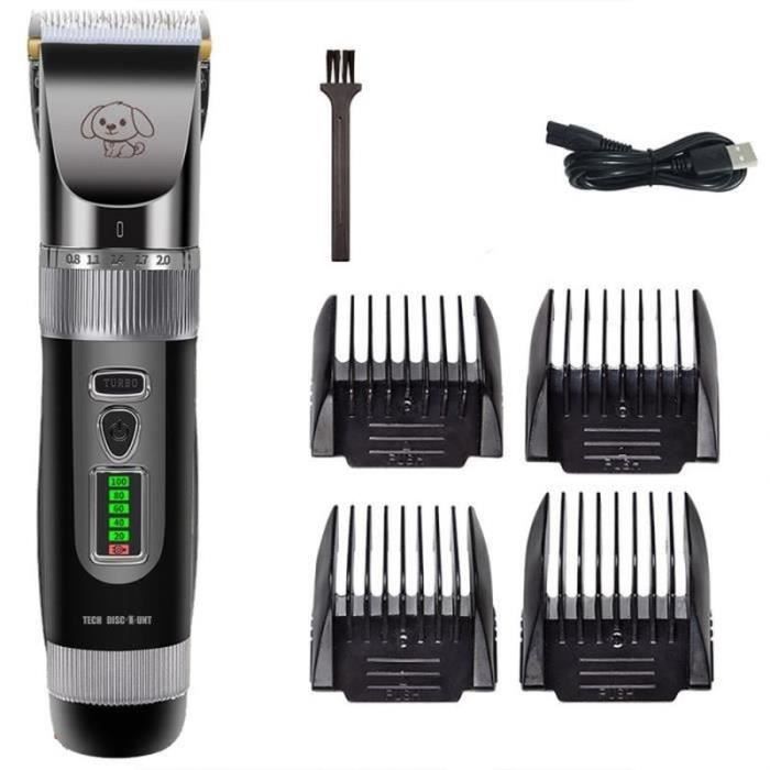 Meilleurs prix pour TONDEUSE POUR ANIMAL Rasoir électrique pour animaux de compagnie affichage batterie chat et chien ensemble de tondeuse à cheveux