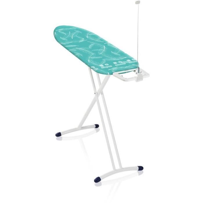 Leifheit 72563 Table à repasser AirBoard Solid M avec housse Thermo Reflect planche à repasser ajustable avec repose-fer