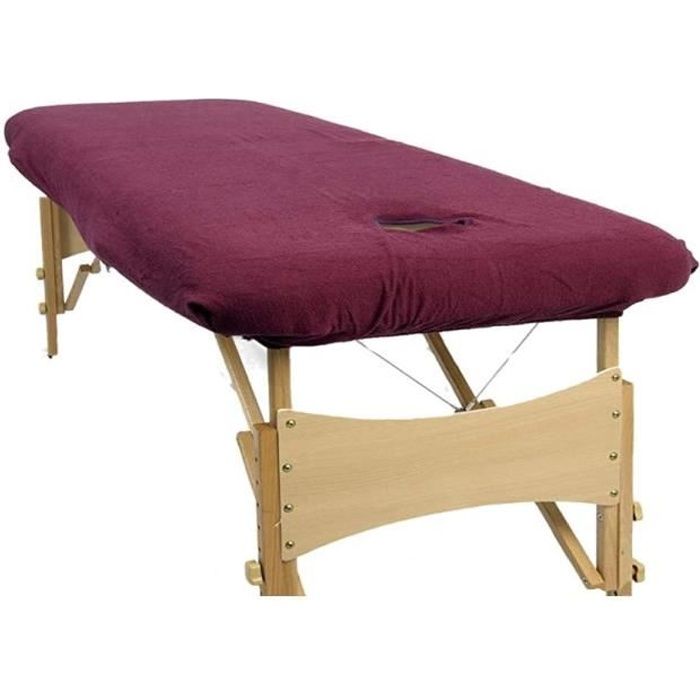 MFB ® - Drap Housse de protection pour table de massage classique avec trou  visage