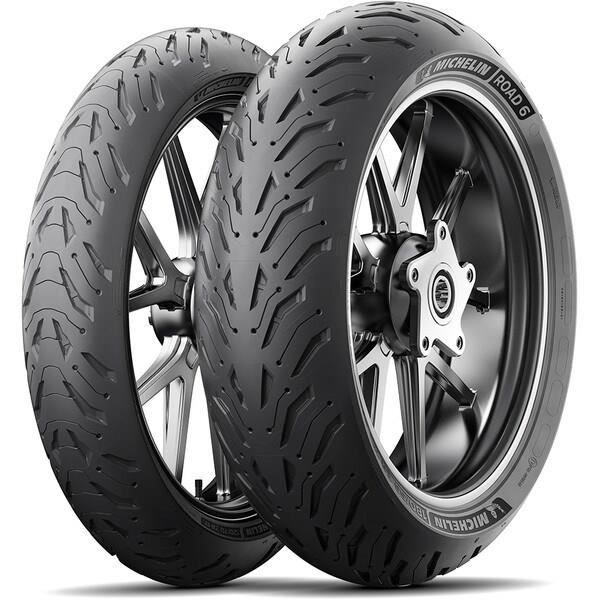 Pneu Moto Michelin ROAD 6 120/70R17 58W - PNEUS - PN TL Avant Radial