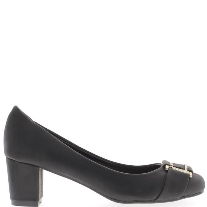 escarpin noir 6 cm