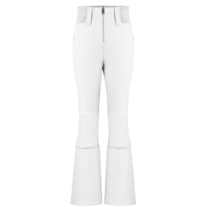 pantalon de ski softshell poivre blanc 1121 white femme