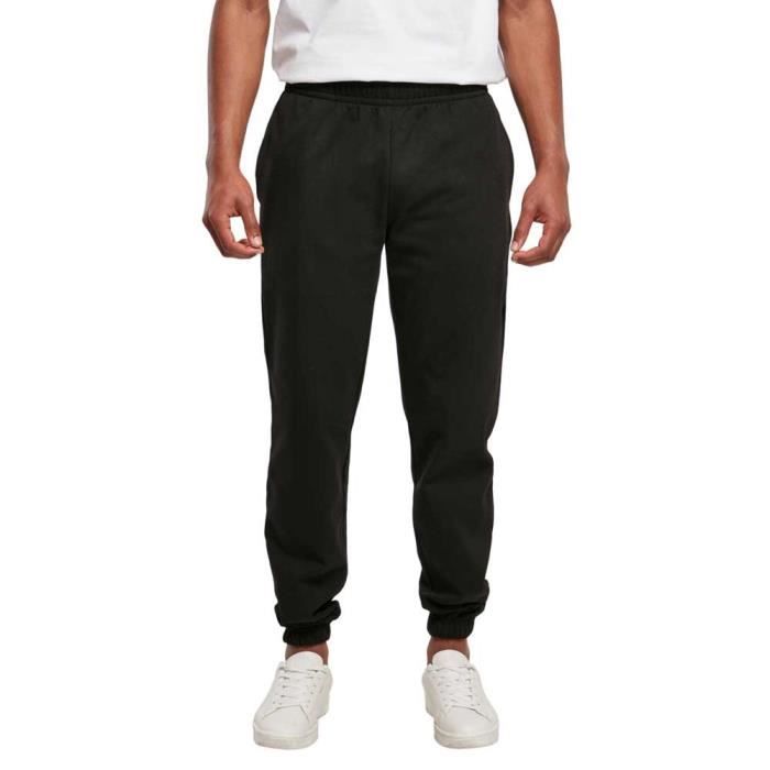 build your brand pantalon de jogging basique, noir, xxxxl homme