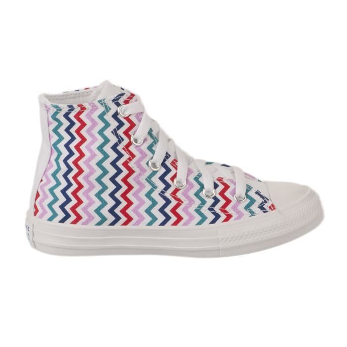 chaussures converse multicolores