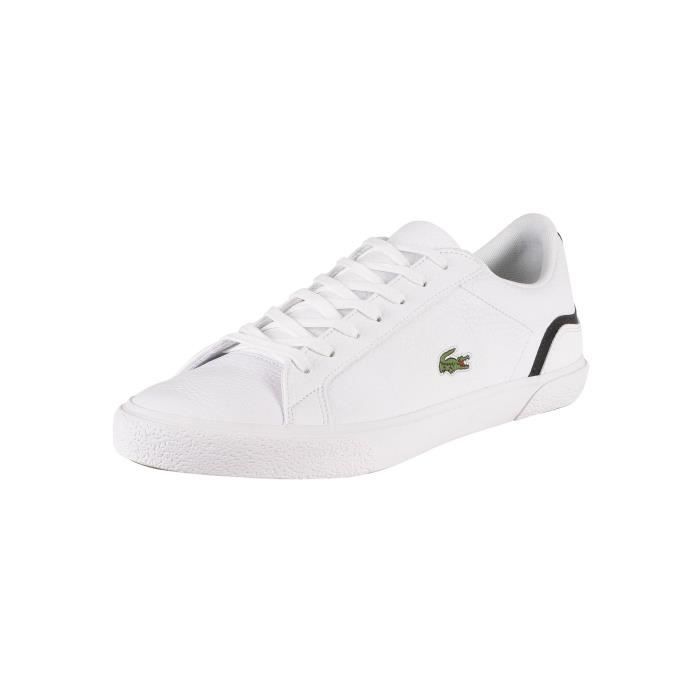 lacoste lerond silver