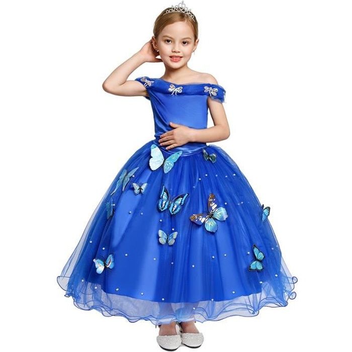 Fille vêtements princesse cendrillon Cosplay robe Halloween fête