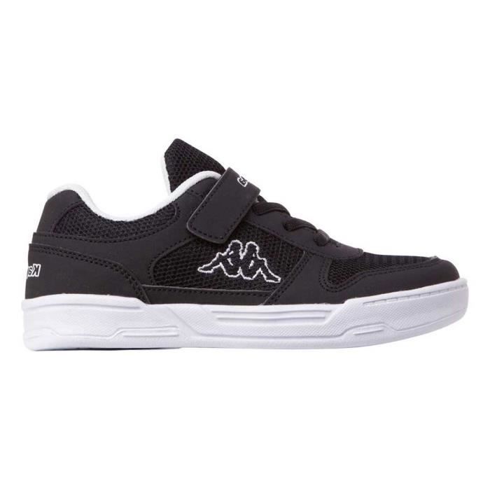 Kappa Baskets Kappa Dalton K Graphite - Mixte/Enfant - Noir - Scratch - Synthétique - Lucky Luke