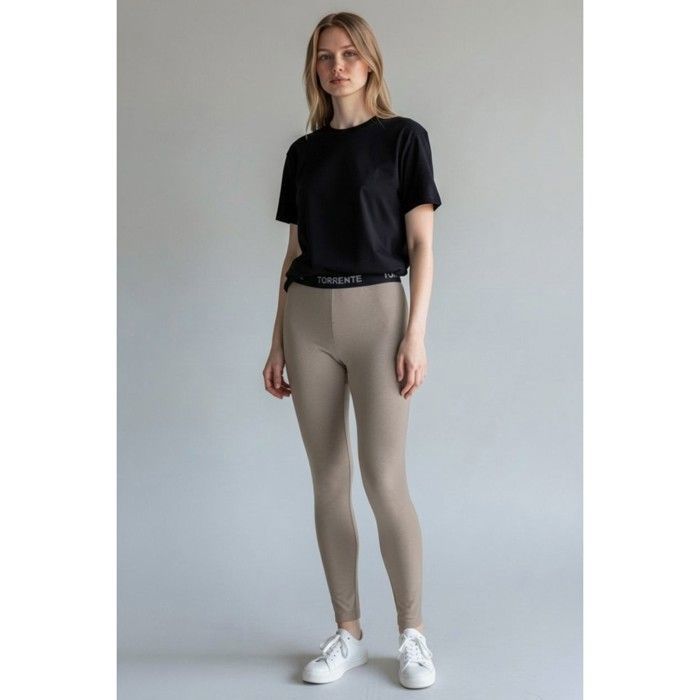 Torrente Couture Legging gainant taille haute Tea Sable Femme Torrente Couture Legging gainant taille haute Tea Sable Femme