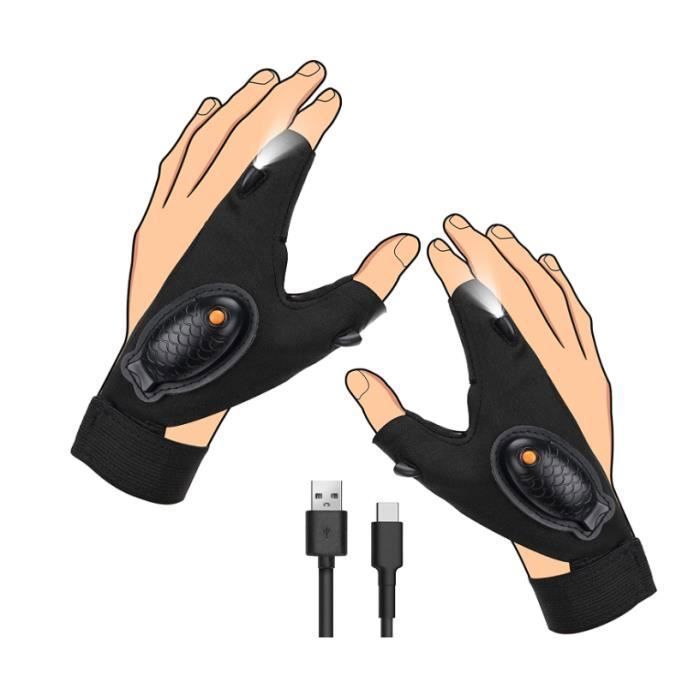 Gants Avec Lampe De Poche LED, Gant Lumineux - Prix En Algérie | DZ - Foto 5