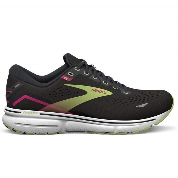 Brooks Ghost 15 Chaussure de Course pour Femme Noir 1203801B083 Brooks Ghost 15 Chaussure de Course pour Femme Noir 1203801B083