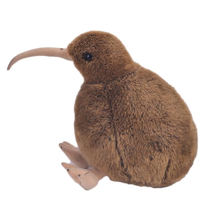 Peluche Doiseau Kiwi - Doudou - Peluche Kiwi En Fourrure - Douce Et Moelleuse Comme Un Veritable Oiseau Cadeau Pour Tous L Amz B09jkvg