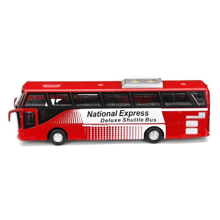 NEUFU Mini Bus Jouet - 1:32 Double-Decker Alliage - Bus Voiture Modèle avec  Son et Lumière - Enfants Cadeau - Rouge - Cdiscount Jeux - Jouets