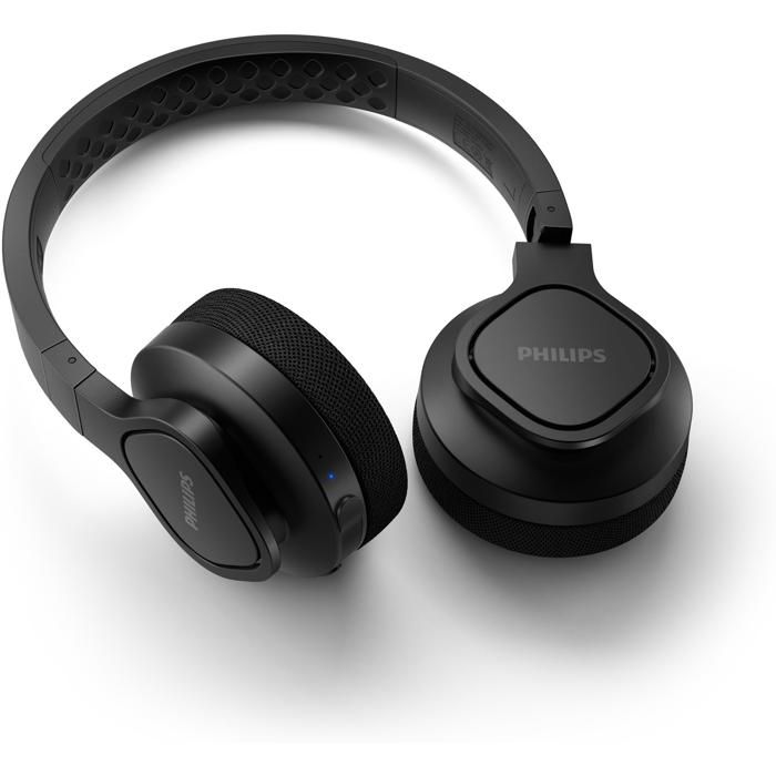 Philips - TAA4216 - Casque sport sans fil - Coussinets de coque lavables - Protection contre la poussière/ eau IP55