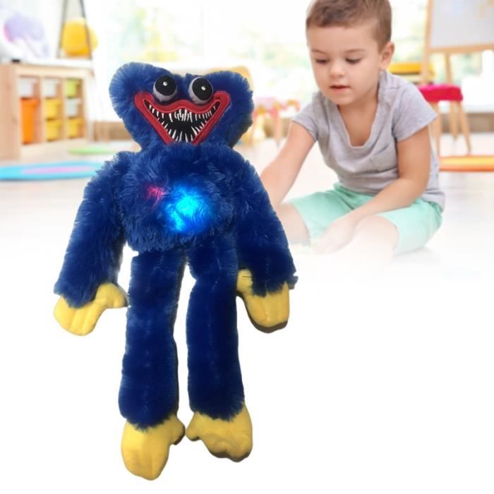Bleu Poupee en peluche Poppy Playtime luminescent et chanter decoration d oreiller doux cadeau d anniversaire pour enfants Cdiscount Jeux Jouets