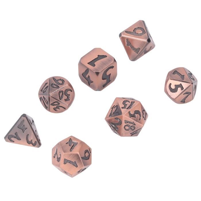 Cusdie Lot de 7 dés DND polyédriques remplis d'animaux pour jeu de rôle Donjons et Dragons D&D et MTG Pathfinder - Grenouille Cusdie Lot de 7 dés DND polyédriques remplis d'animaux pour jeu de rôle Donjons et Dragons D&D et MTG Pathfinder - Grenouille