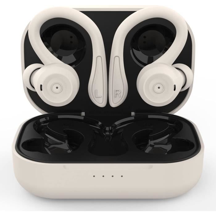 Ecouteurs Bluetooth Sans Fil Sport, 75Hrs Écouteurs Bluetooth 5.4 Avec