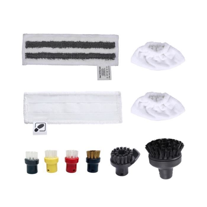 Set panni in microfibra Karcher per pulitori a vapore – bocchetta EasyFix | Leroy Merlin