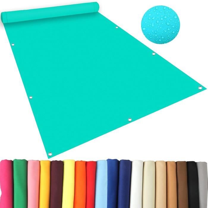 Voile D'Ombrage Auvent 2 X 8 M Protection UV,Respirant En Tissu HDPE Toile Ombrage Auvent Multi Couleur Et Taille Pour Jardin,Extérieur Terrasse, ‎Marron