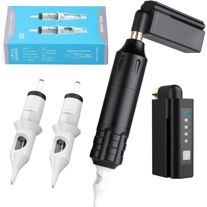 Kit De Machine à Tatouer Sans Fil - Ambition - Gold Kit - 1600mAh