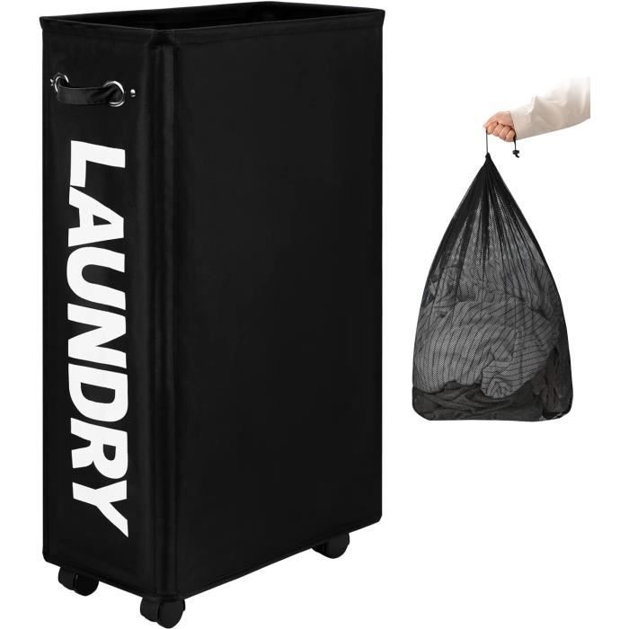 PRESOMA 90L Paniers à linge, Pliable Sac à linge, Pliage Grande