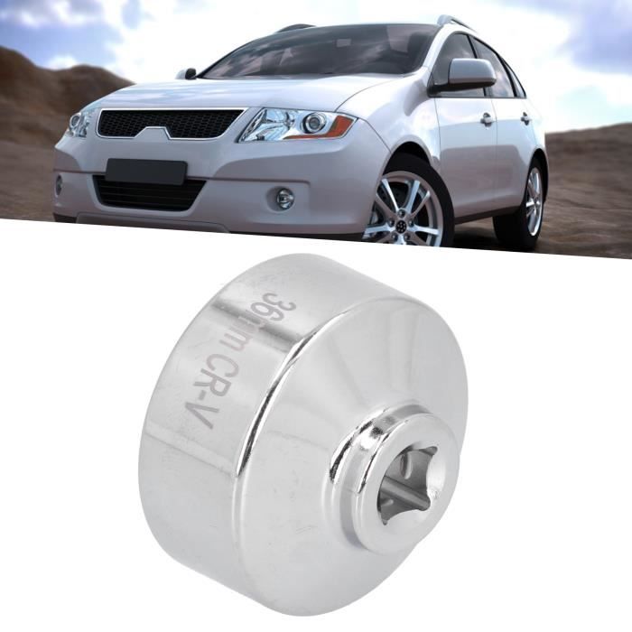Clé à Filtre à Huile 36 Mm 6 Pans - 3/8" - Pour BMW X5, Audi A6L A8L - En Alliage Aluminium