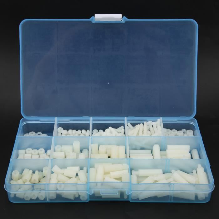 Kit De 523 Pièces Boulons Et écrous Grade 8 - Tailles 1/4-20, 5/16-18, 3/8-16 - Neuf