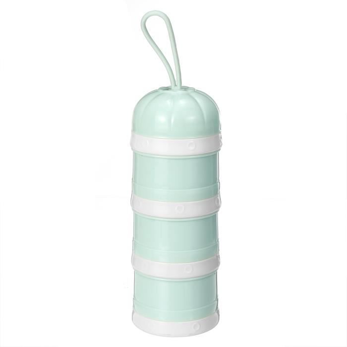 Boite Doseuse Poudre De Lait Bebe Boite Alimentaire Vert A Cdiscount Puericulture Eveil Bebe