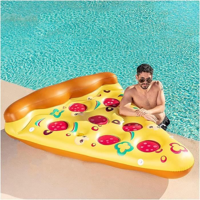 Matelas Gonflable Pour Piscine XL – Hamac Flottant 4-en-1, Appui-tête Ergonomique, En PVC Résistant (adulte)