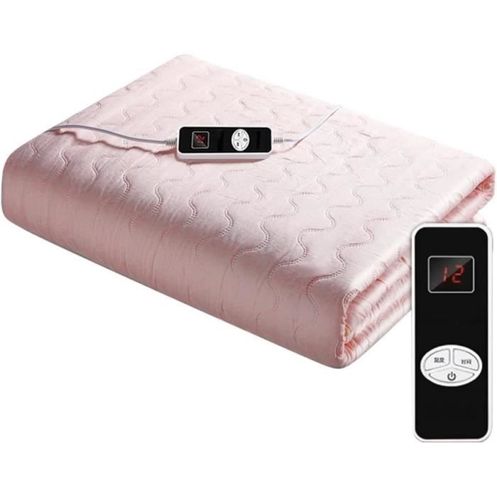 Couverture Chauffante Électrique 150 X 80 Cm – Lit Chauffant Rapide & Doux