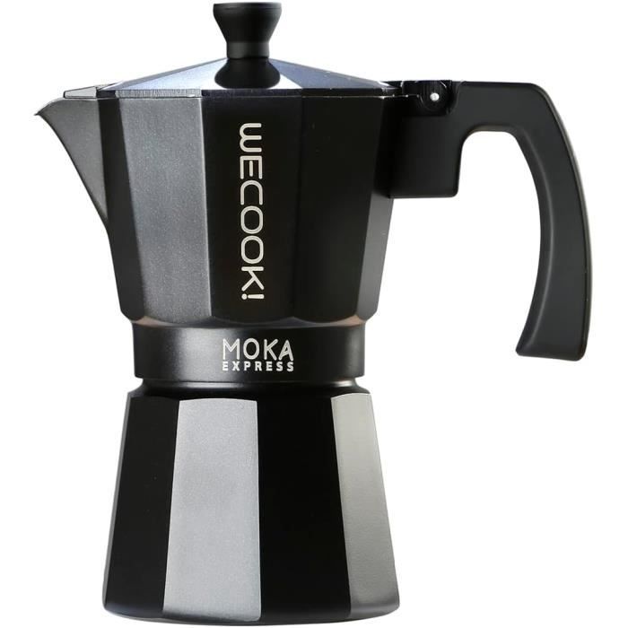 Bella Cafetière Italienne En Aluminium, Express, 12 Tasses De Café