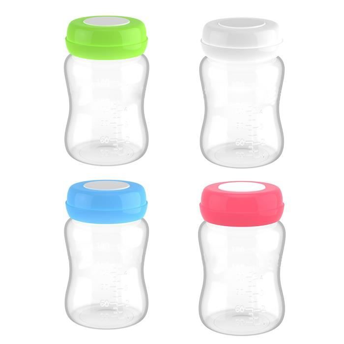 Lot De 2 Bouteilles De Lait Imprimées 500ml - Bouteilles Stockage Plastique