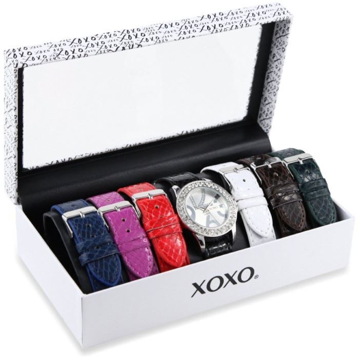 Montre Femme XOXO XO9026 Coffret Sept Bracelets , - Achat/vente montre -  Cdiscount