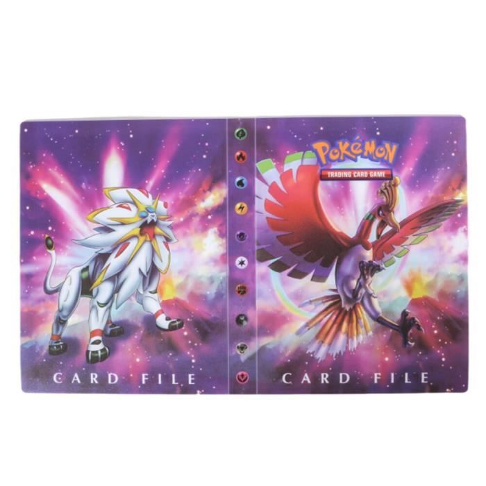 ALBUM PHOTO,12Livre De Cartes Pokémon Pour Enfants, 4 Pochettes, 240 Livres De Jeu, Collection