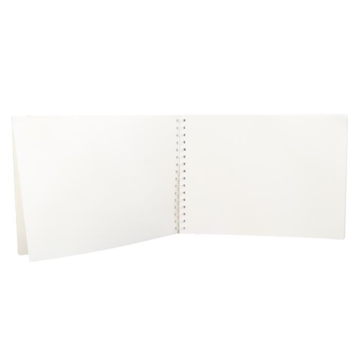 Tbc Carnet De Dessin A4 Blanc 1 Pack, Carnet De Croquis À Spirale