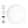 Boule lumineuse LED - ALICE'S GARDEN - Ø50cm - Recharge sans fil - 16 couleurs - Étanche-1