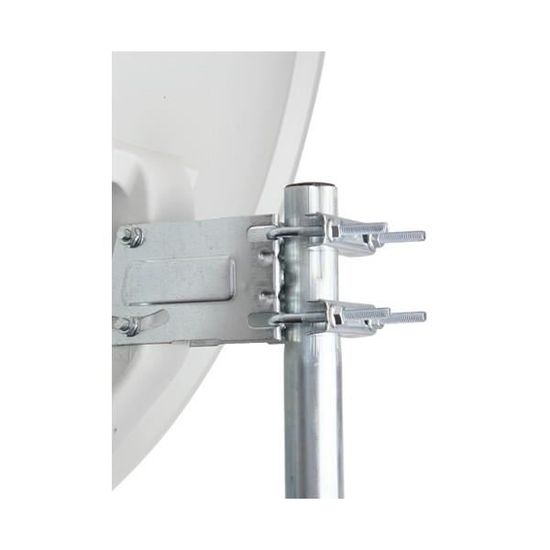 Prise D'antenne Satellite Double SAT-SAT-RTV (module), Noir Mat Simon54