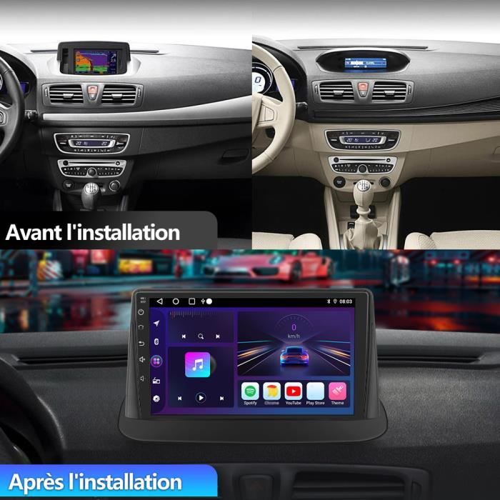 JUNSUN Autoradio Android 12 2Go+64Go pour Berlingo 2(2008 - 2019) avec 9  Pouces Écran Tactile Carplay Android Auto GPS Wi-FI - Cdiscount Auto