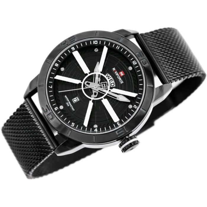 lip Homme Uhr Analogique QUARTZ mit Métal Armband 671424