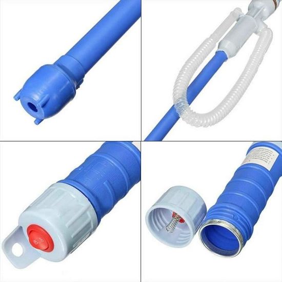 Acheter Kit de pompe de transfert de Siphon polyvalent avec Tube de jauge, outil d'aspiration d'extracteur de carburant fluide pour l'huile